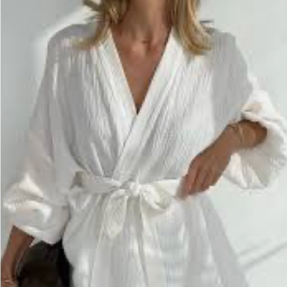 NWT Commense Cotton Wonderland Tied Two Piece Shorts Set- Size Medium - Picture 6 of 6